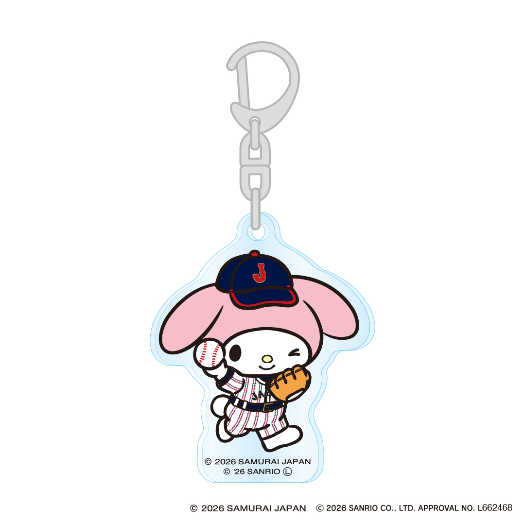 侍ジャパン×サンリオキャラクターズ アクリルキーホルダー（全10種