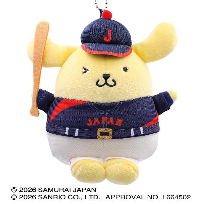 侍ジャパン×サンリオキャラクターズ ぬいぐるみマスコット（VISITOR