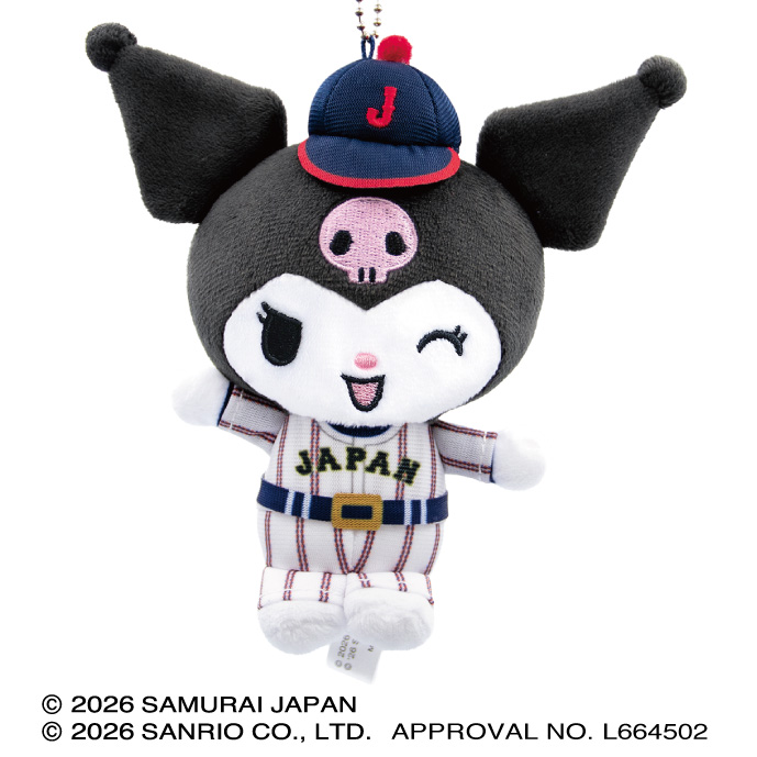 侍ジャパン×サンリオキャラクターズ　野球日本代表「侍ジャパン」BIGぬいぐるみ ⚠️2月登場のプライズ【予告】📣／ 侍ジャパン×サンリオ