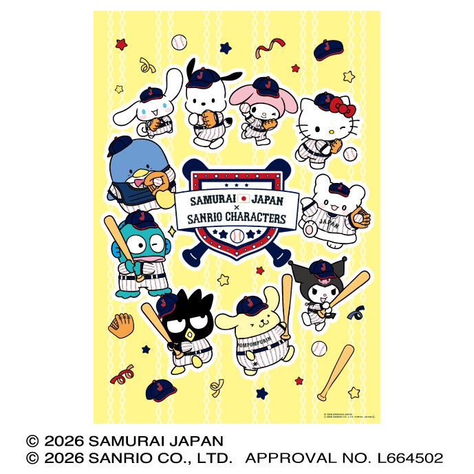 非売品販促パネル付 ☆ 侍ジャパン サンリオキャラクターズ 上位含大量まとめ売り 侍ジャパン×サンリオキャラクターズ 野球日本代表「侍ジャパン
