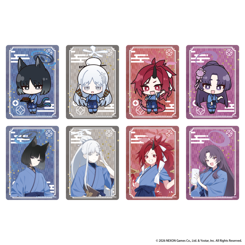 ブルーアーカイブ×やきとりの扇屋 トレーディングクリアカード(単品 ブルーアーカイブ×やきとりの扇屋 トレーディングクリアカード(単品