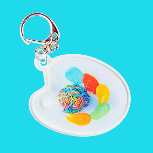 キーホルダー・アクリルキーホルダー Kazuyuki Tasaki アクリルキーホルダー＜CLEAN DISH＞ / 山川はるか