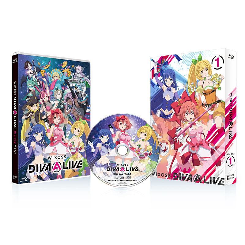 WIXOSS DIVA(A)LIVE Blu-rayu003c初回生産限定盤u003e Vol.1【THE KLOCKWORX STORE】