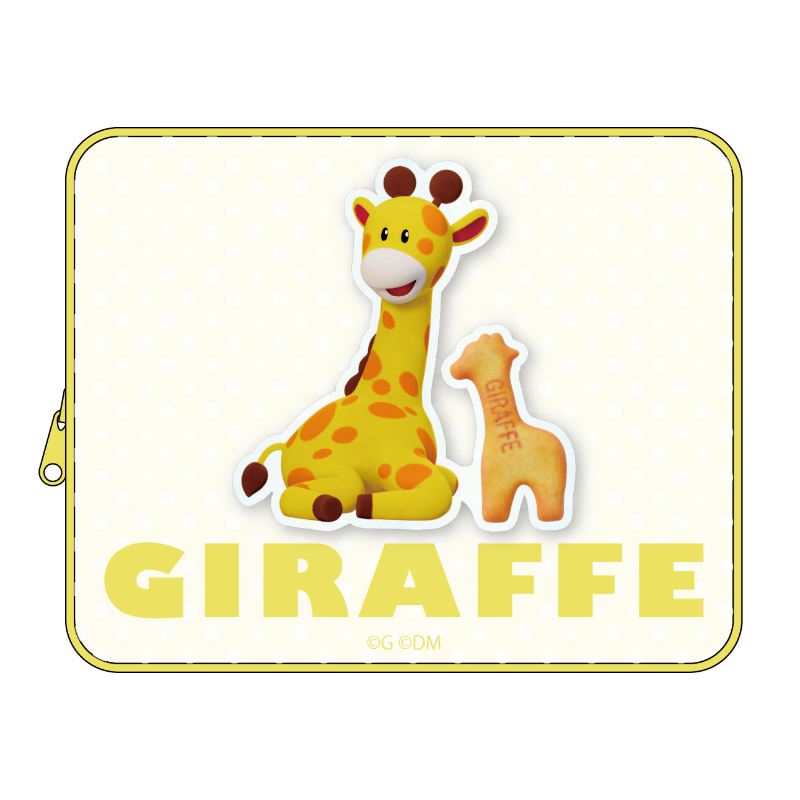 たべっ子どうぶつTHEMOVIEモフモフクリアポーチ　スマホマルチリング　うさぎ たべっ子どうぶつ THE MOVIE クリアポーチ【THE KLOCKWORX STORE】