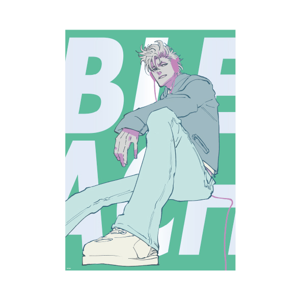 メルクストーリア　クリアポスター linkstar STORE：メルクストーリア 10th Anniversary コラボ