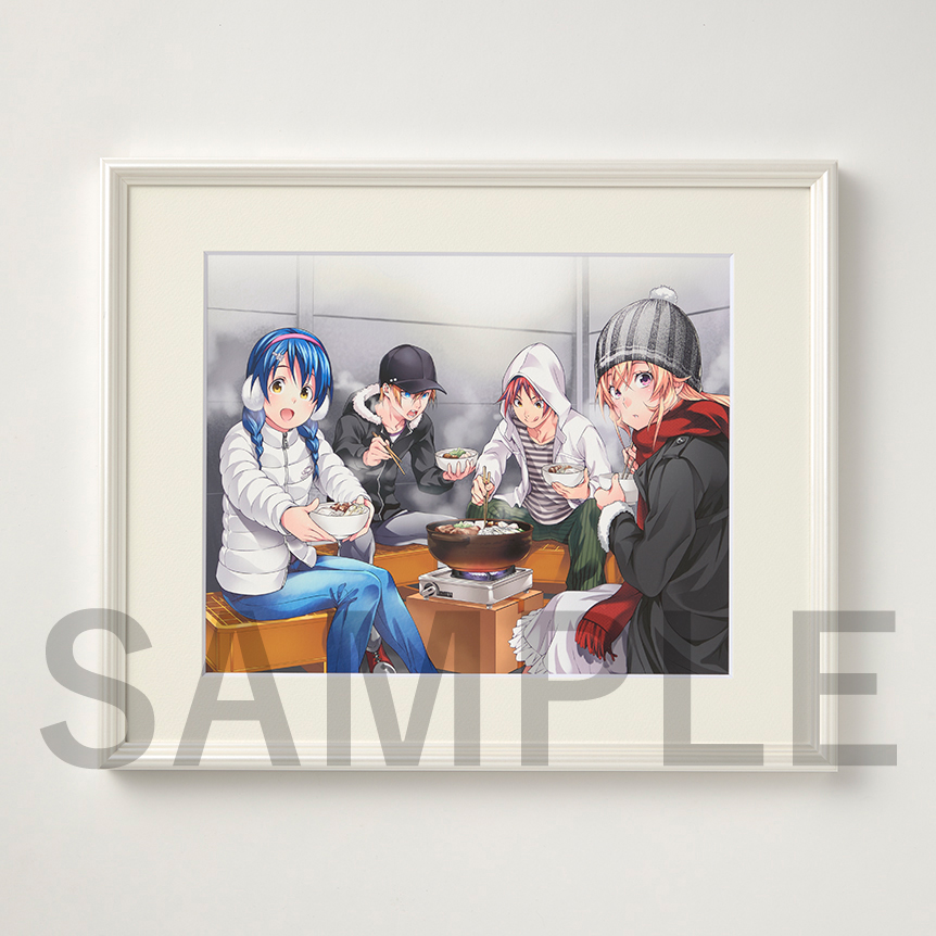 食戟のソーマ 額装高精細フルカラー出力 No.2 食戟のソーマ 額装高精細フルカラー出力 No.2【KOTOWARI ONLINE SHOP