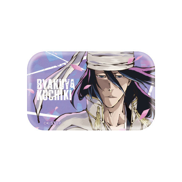 BLEACH WORLD 朽木白哉　ホロ加工　スクエア缶バッジ 朽木ルキア 朽木白哉 ホロ加工スクエア缶バッジ BLEACH - メルカリ
