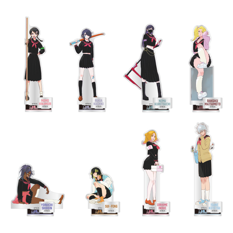 BLEACH アクリルプレート 護廷高校&白砂女子ver. BLEACH 箔押しアクリルプレート ～護廷高校＆白砂女子ver