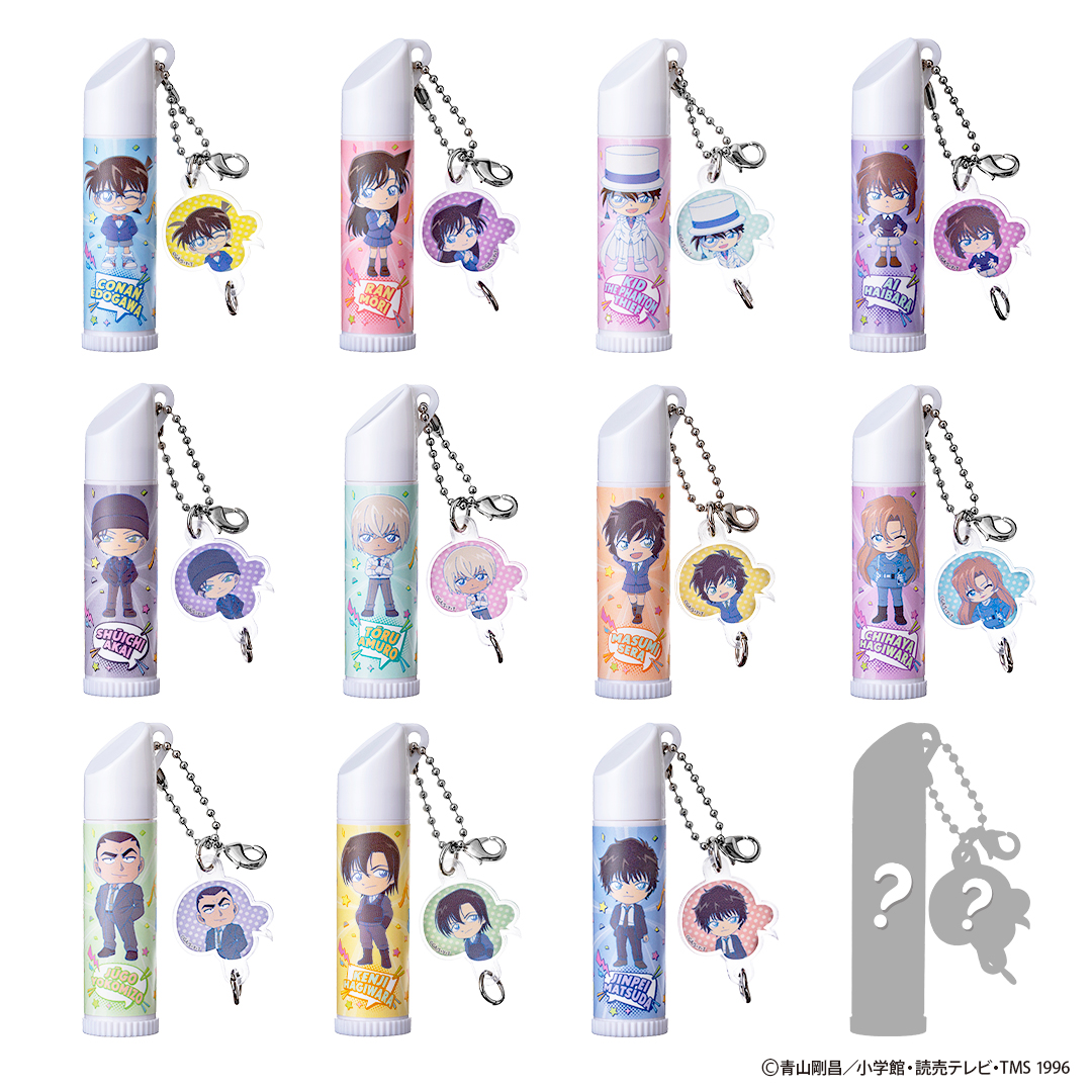 【未開封】Lovisia 名探偵コナン リップクリーム 8種類 Lovisia selection】