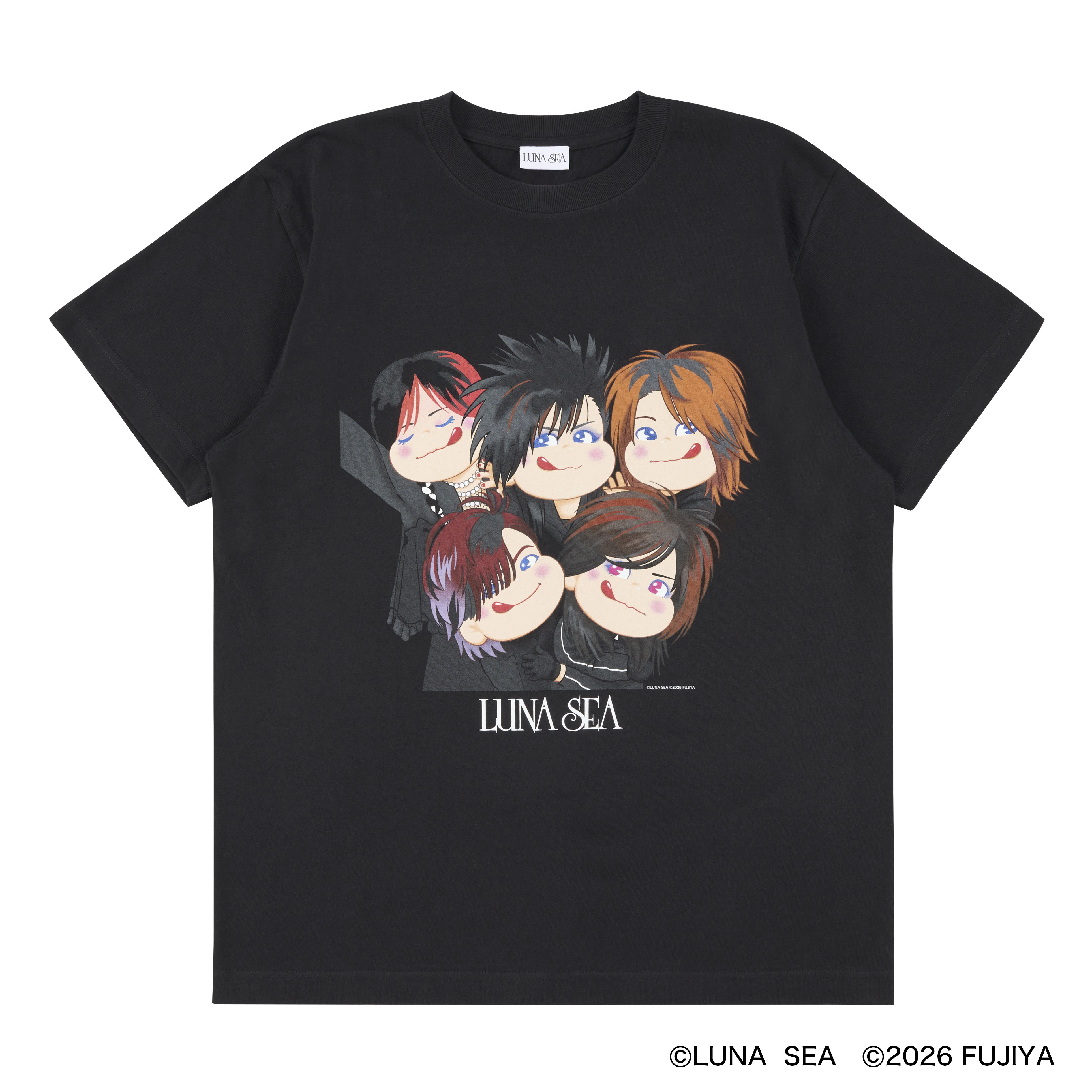 LUNA SEA Tシャツ Lサイズ LUNA SEA×ペコちゃん Tシャツ_M【LUNA SEA OFFICIAL WEB STORE】