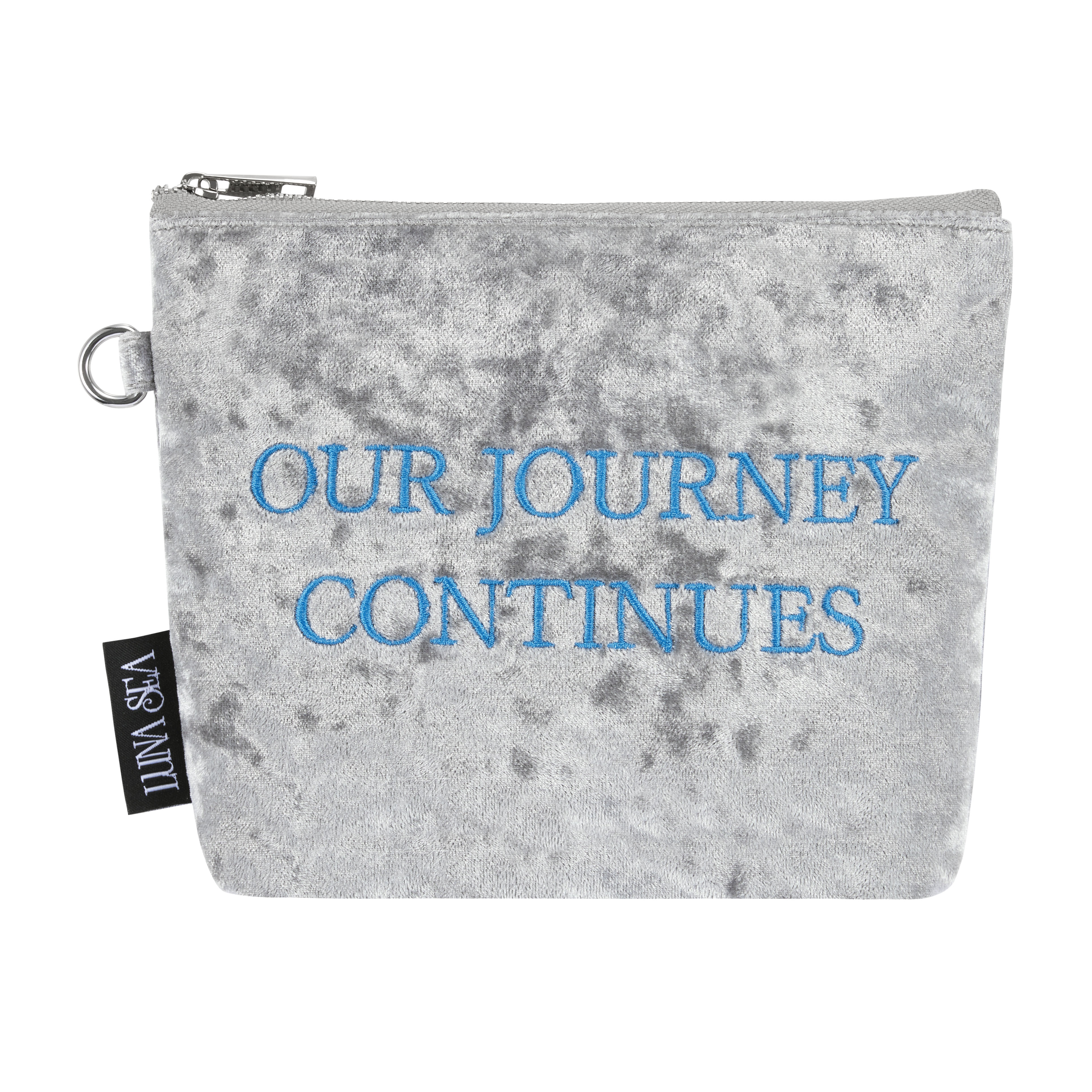 ベロアポーチ_SILVER【LUNA SEA OFFICIAL WEB STORE】