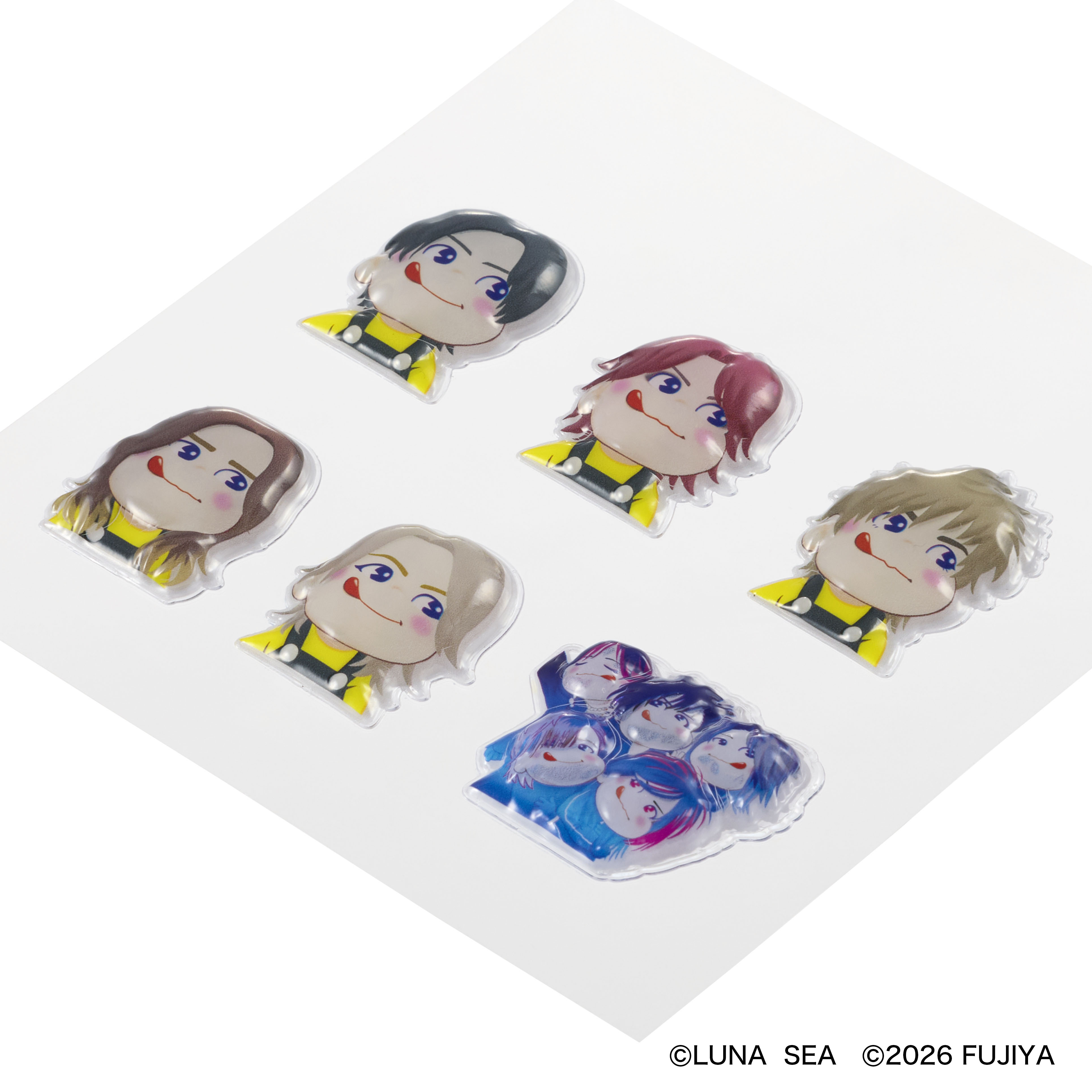 LUNA SEA×ペコちゃん ぷくぷくシール【LUNA SEA OFFICIAL WEB STORE】