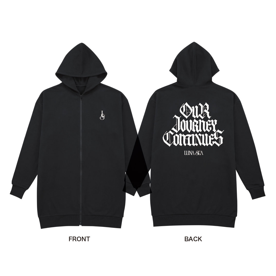 LUNA SEA×KUROMI 第2弾 ジップアップパーカー【LUNA SEA OFFICIAL WEB