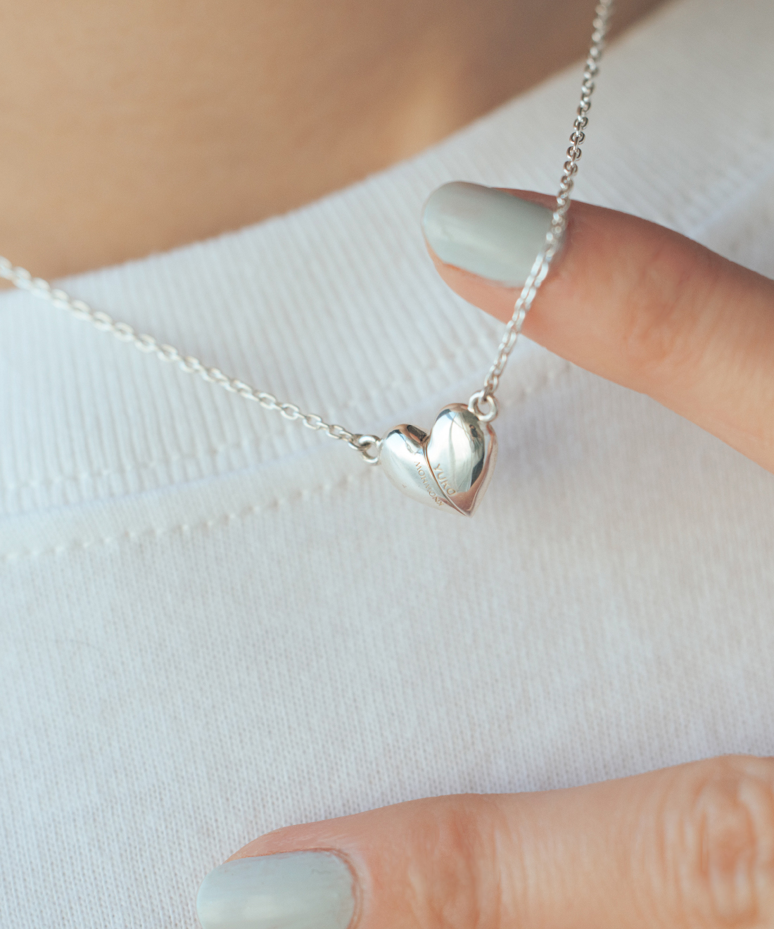 新木優子☆Heart Petit Necklace☆ハート☆ネックレス☆ゴールド