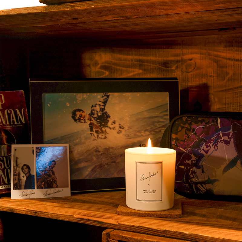 横浜流星プロデュースアロマキャンドルブラック