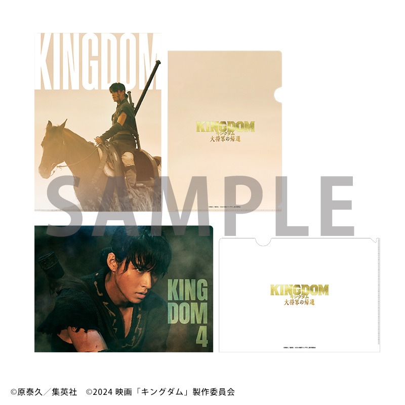山﨑賢人「キングダム 大将軍の帰還」クリアファイル【MAILIVIS】