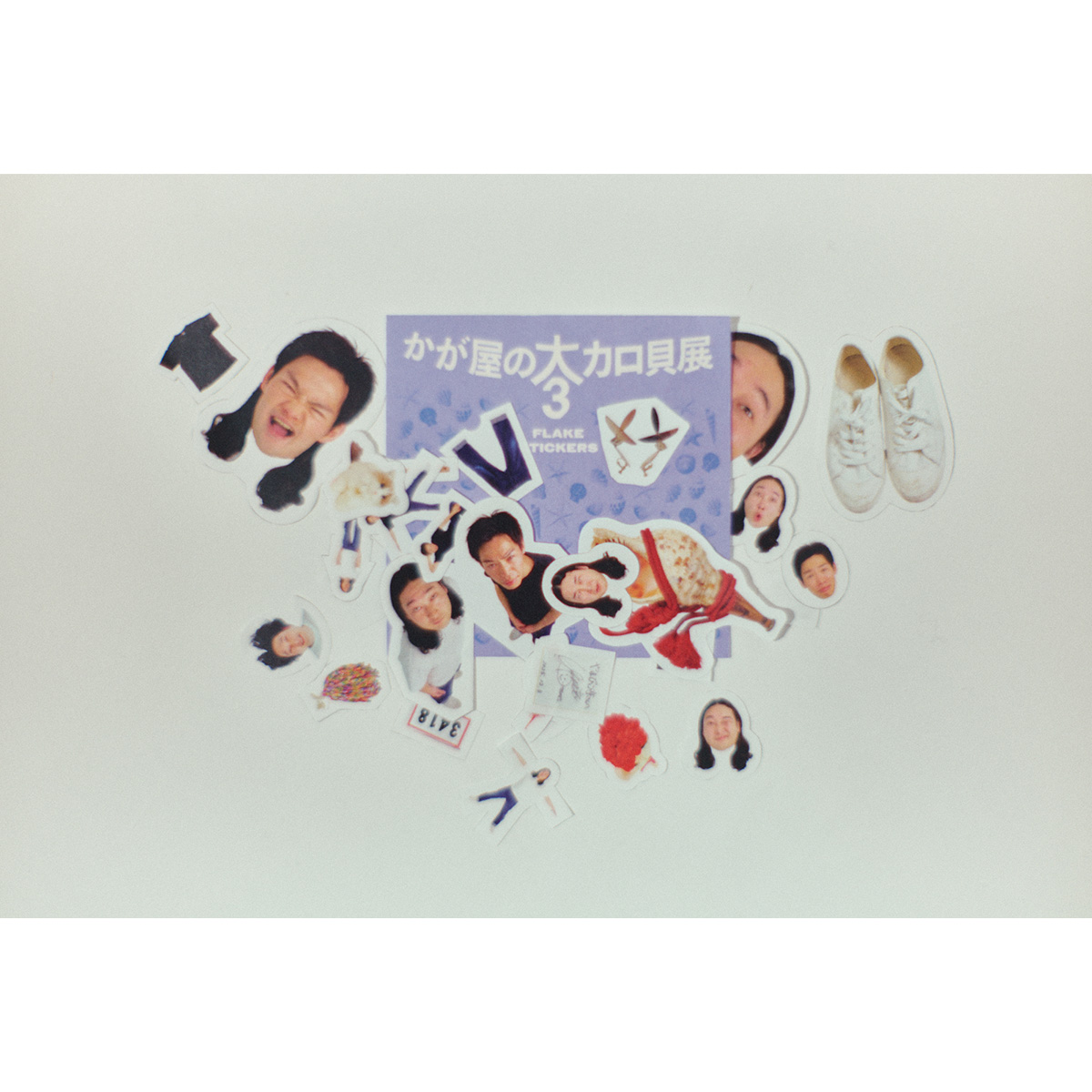 宮城公演】大カロ貝展3記念フレークシール【MASEKI OFFICIAL GOODS SHOP】