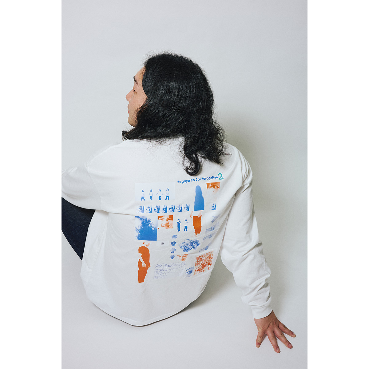 大カロ貝展2開催記念 ロングスリーブTシャツ【MASEKI OFFICIAL GOODS