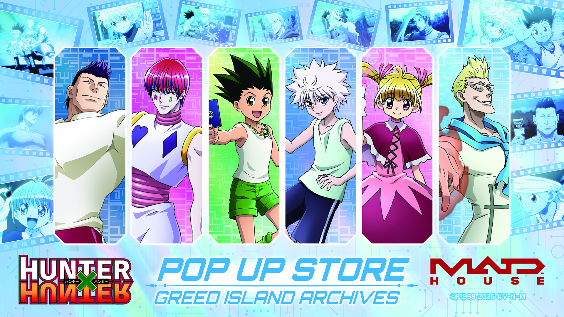 TVアニメ『HUNTER×HUNTER G.I.編』POP UP SHOP 〜GREED ISLAND ARCHIVES〜