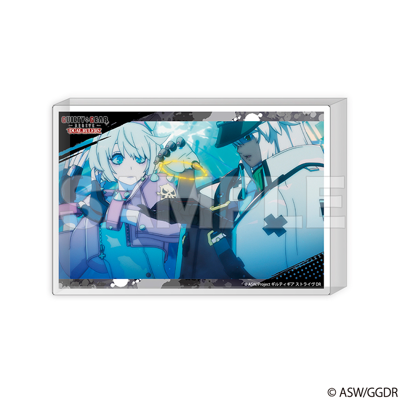 ギルティギア マウスパッド＆Tシャツ2セット＆3Dクリスタル＆B2タペストリー ギルティギア マウスパッド＆Tシャツ2セット＆3Dクリスタル＆B2