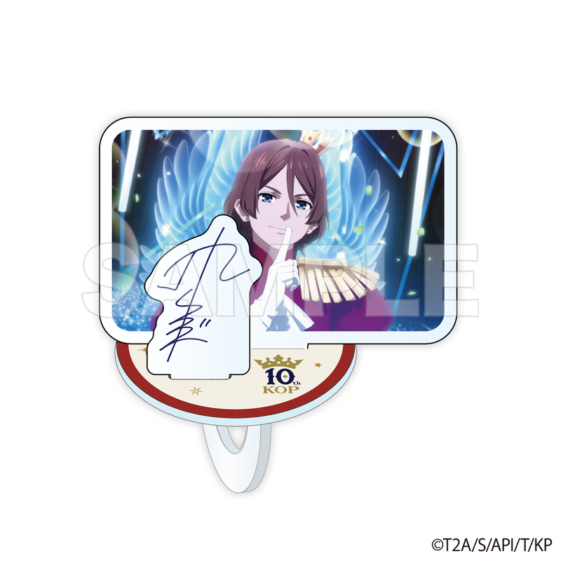 KING OF PRISM キンプリ シュワルツローズ 推し撮リング アヰ 5点 KING OF PRISM 10th Anniversary Glorious! SchwarzRose cafe 推し撮