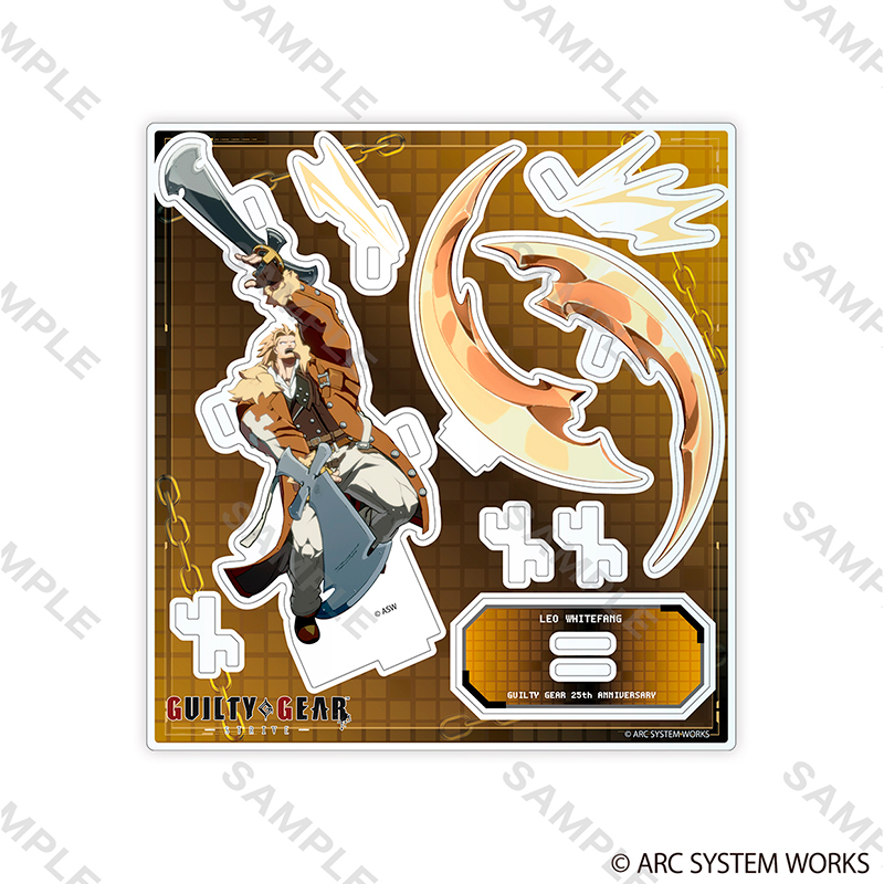 GUILTY GEAR SIN KISKE アクリルスタンド 10個 GUILTY GEAR -STRIVE- 必殺技アクリルスタンド シン=キスク