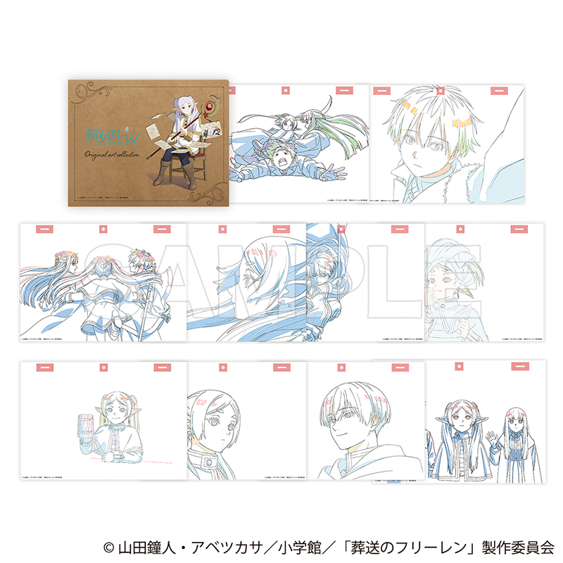 【2枚セット】葬送のフリーレン　複製原画　創作のフリーレン　マッドハウス TVアニメ『葬送のフリーレン』マッドハウス POP UP SHOP －創作の