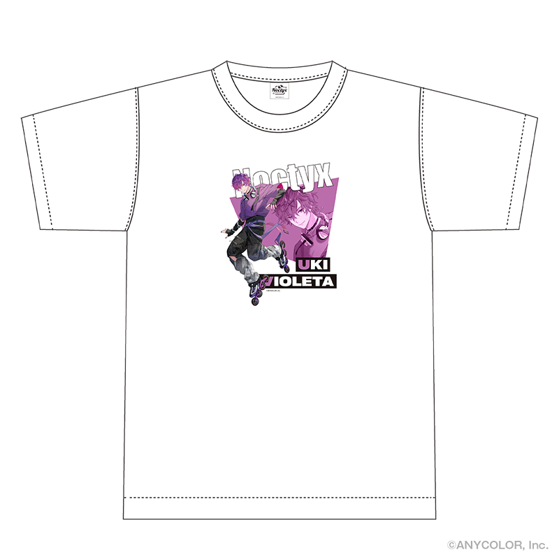 Tシャツ 浮奇・ヴィオレタ【MeeToMa ミートマ｜アニメ・ゲームのグッズ