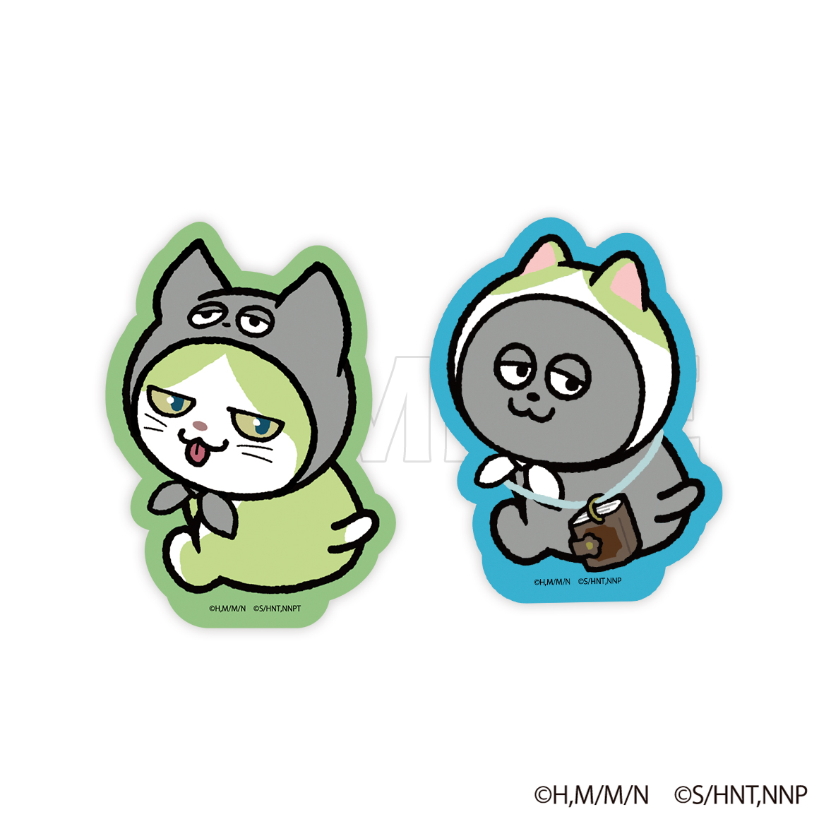 ニャイト・オブ・ザ・リビングキャット×ンめねこ ヘアクリップセット