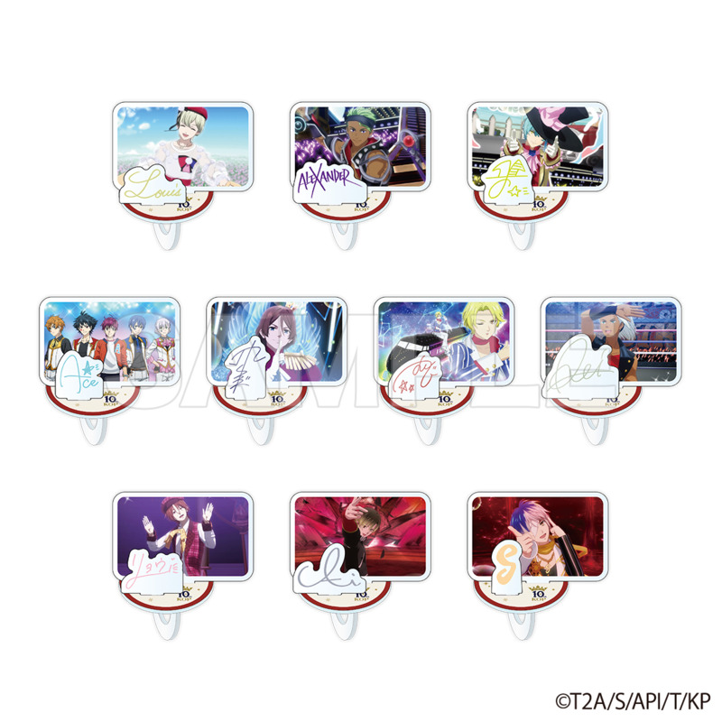 KING OF PRISM 10th Anniversary Glorious! SchwarzRose cafe クリア