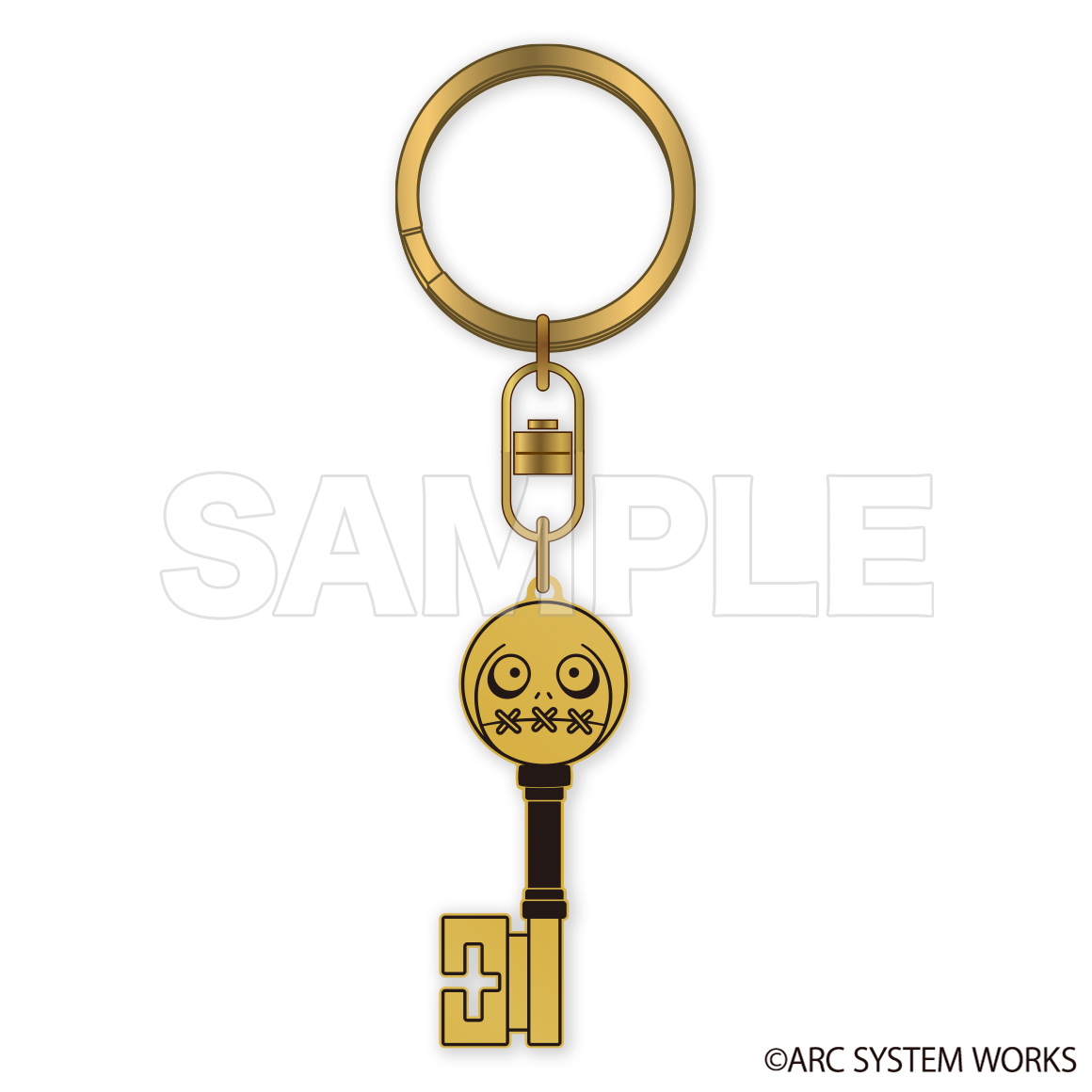 【激レア】ギルティギア キーホルダー 非売品 GUILTY GEAR -STRIVE- モチーフメタルキーホルダー アバ【MeeToMa
