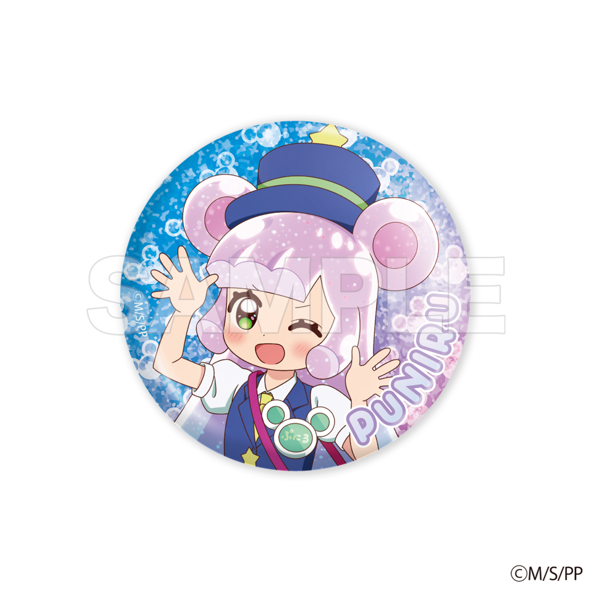 TVアニメ「ぷにるはかわいいスライム」 描き下ろしグリッター缶バッジ