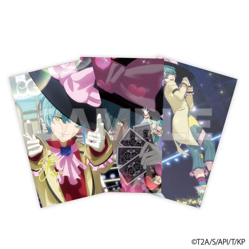 KING OF PRISM　高田馬場ジョージ　グッズセット KING OF PRISM 10th Anniversary Glorious! SchwarzRose cafe クリア