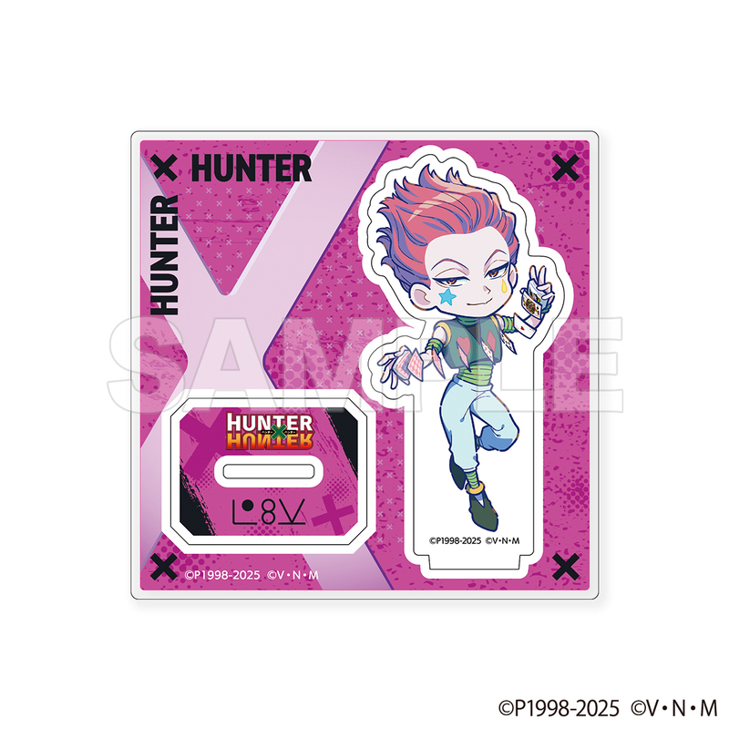 ハンターハンター ヒソカ アクリルスタンド Webくじ 3個 HUNTER×HUNTER
