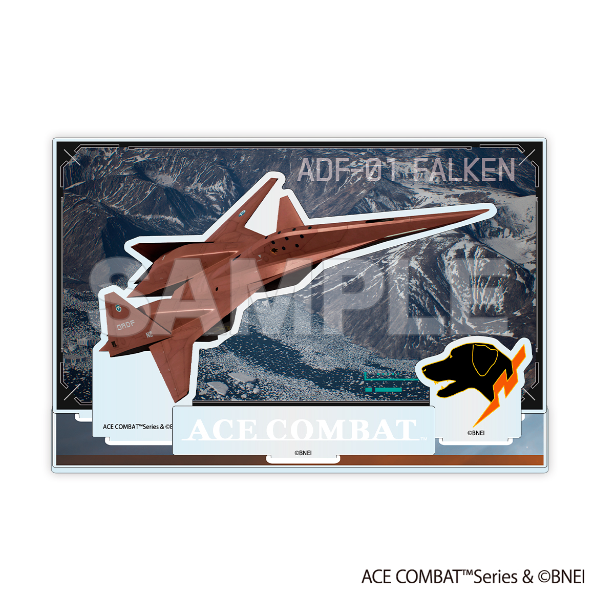 エースコンバット 30周年 ピンバッジ Vol.1 全7種 Nintendo SwitchTM版