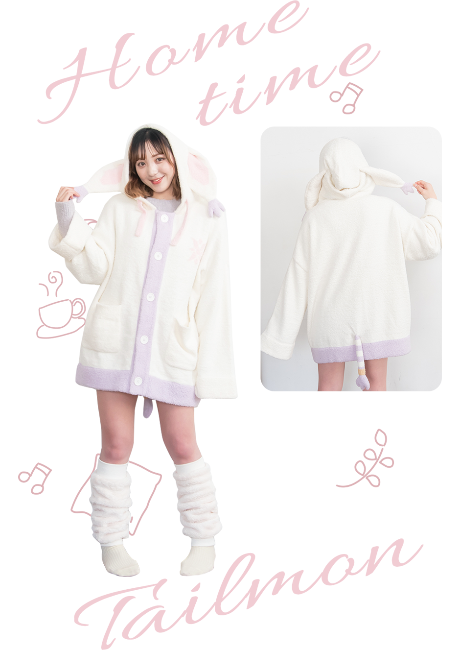 【デジモンアドベンチャー】テイルモンのルームウェア デジモンアドベンチャー】テイルモンのルームウェア デジモン