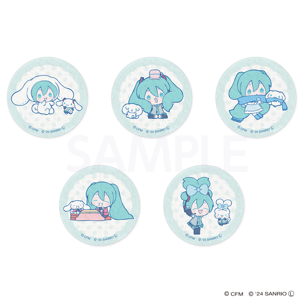 シャカシャカアクリルスタンド 初音ミク×Cinnamoroll【MeeToMa