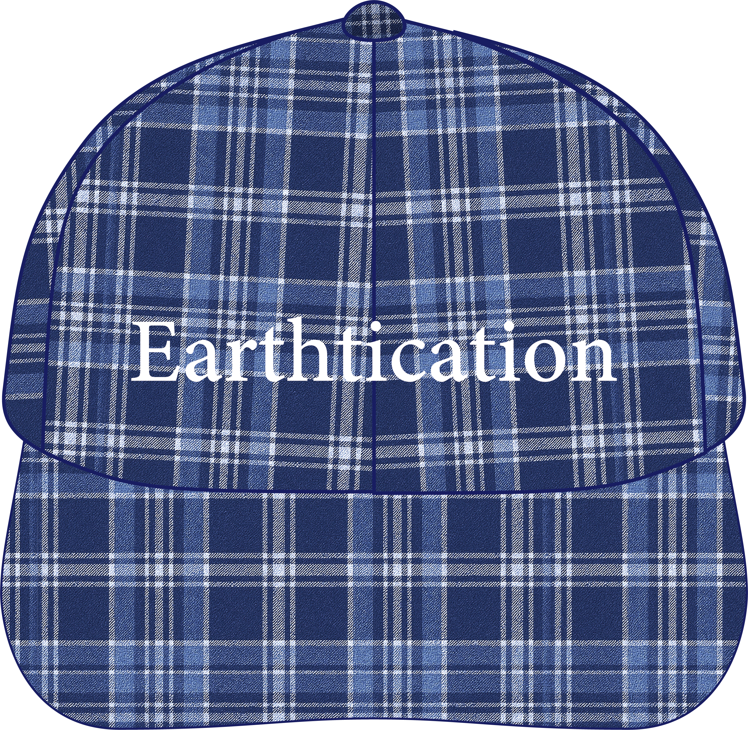 Earthtication tartan cap【THREE SEVEN THREE SHOP】