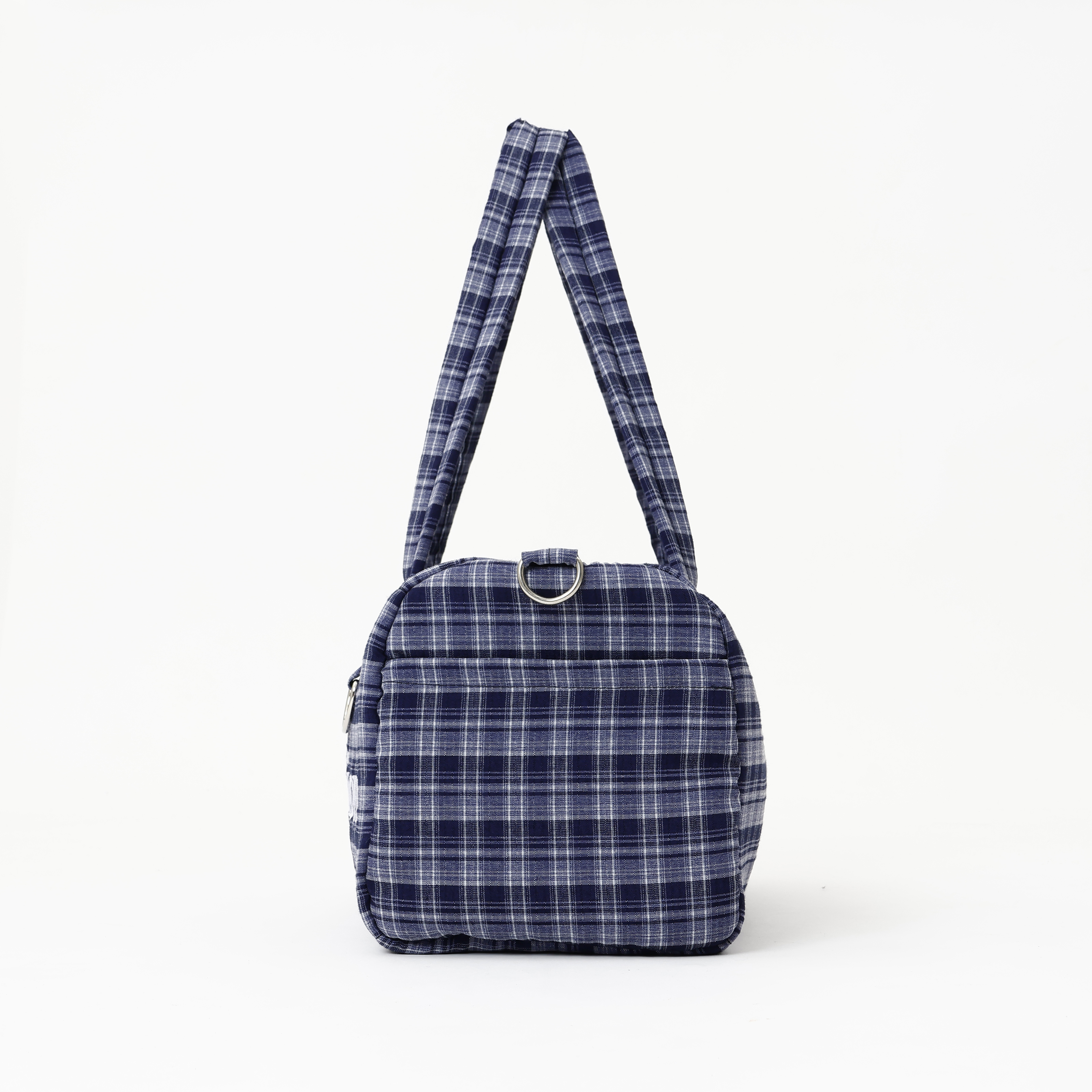 美波　373 Earthtication tartan boston バッグ ☆373Premium apparel】Earthtication tartan bosuton【THREE SEVEN