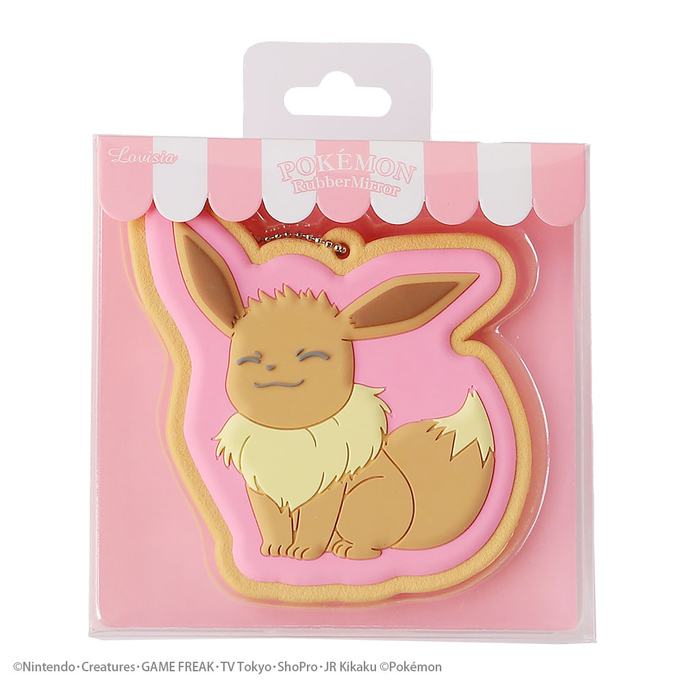 【新品・タグ付き】 Pokemon LOVE ITS’DEMO ミラー　イーブイ 03 ポケモンミラー イーブイ【Lovisia selection】