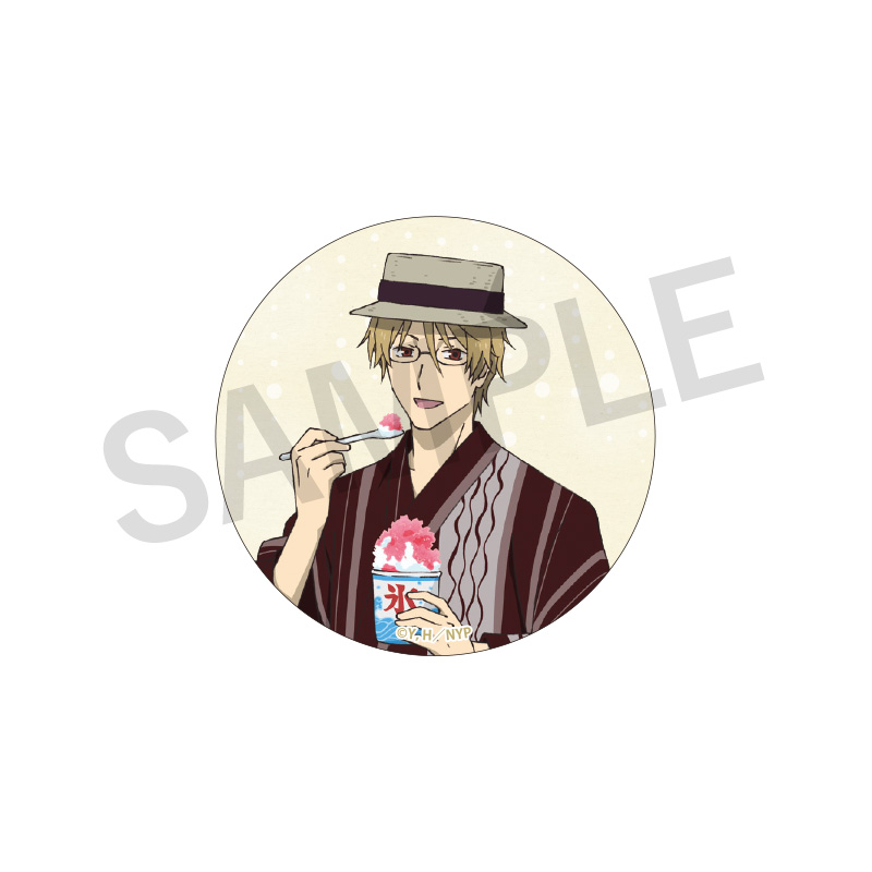 缶バッジコレクション（浴衣）【夏目友人帳 アニメ公式