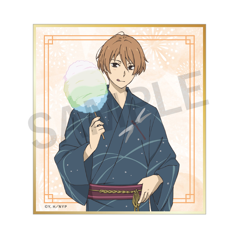 ミニ色紙コレクション（浴衣）【夏目友人帳 アニメ公式オンラインストア】