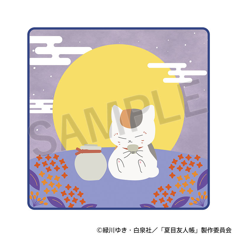 夏目友人帳 ギュギュっと！ランダムはんかち（全6種）【夏目友人帳