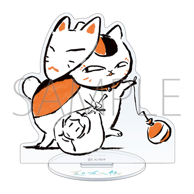 夏目友人帳 猫の日 アクリルスタンド TSUTAYA 名取周一 本当に 安いゲーム・おもちゃ・グッズ - 夏目友人帳 TSUTAYA