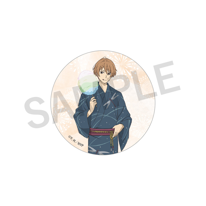 缶バッジコレクション（浴衣）／BOX【夏目友人帳 アニメ公式オンライン