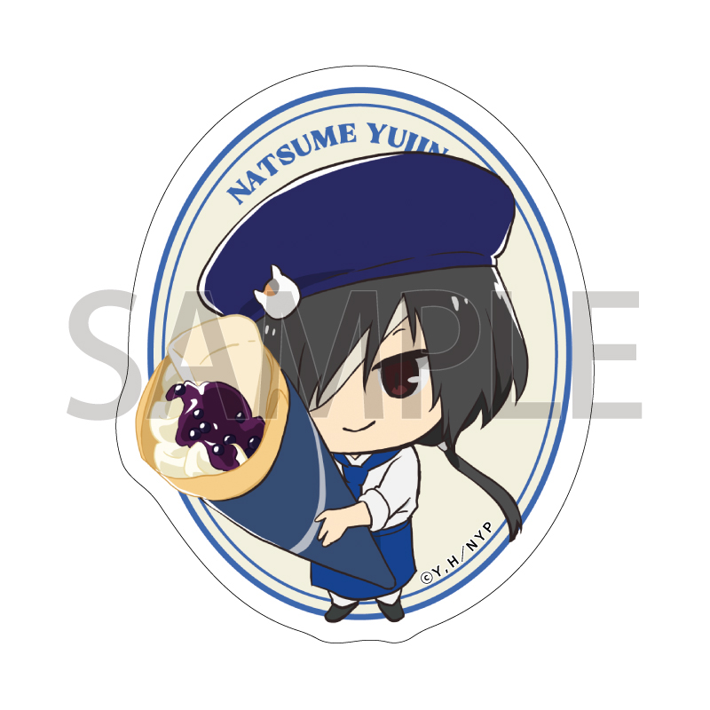 夏目友人帳 的場 静司 スクエア 缶バッジ 夏目友人帳 - 描き下ろしイラスト 的場静司 シャボン玉ver. BIG