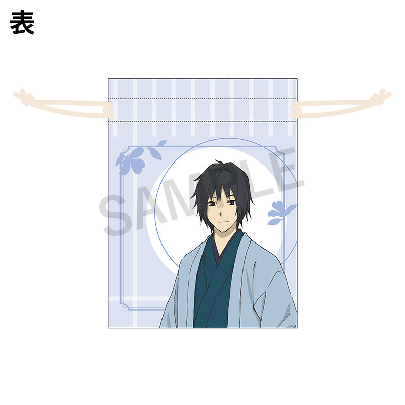 巾着B（和装）田沼 要／多軌 透【夏目友人帳 アニメ公式オンラインストア】