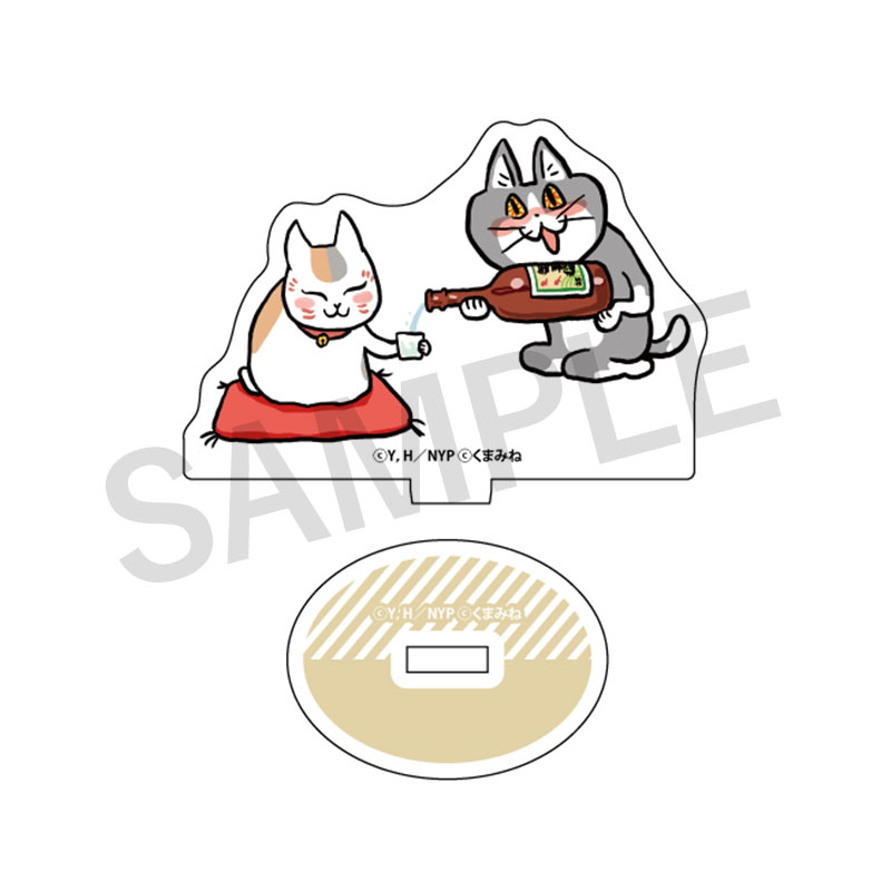 ミニアクリルスタンドコレクション（ニャンコ先生と仕事猫）【夏目友人