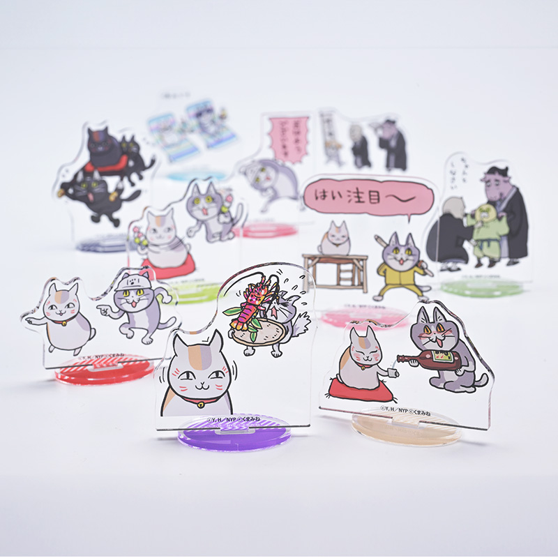 ミニアクリルスタンドコレクション（ニャンコ先生と仕事猫）【夏目友人