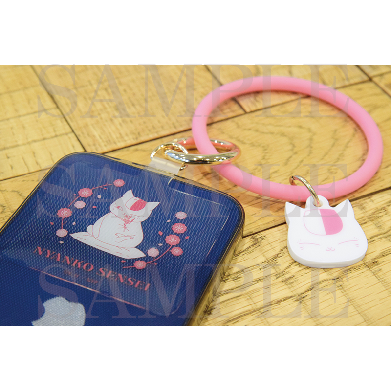 アクリルチャーム付きシリコンリングフォンタブ【夏目友人帳 アニメ